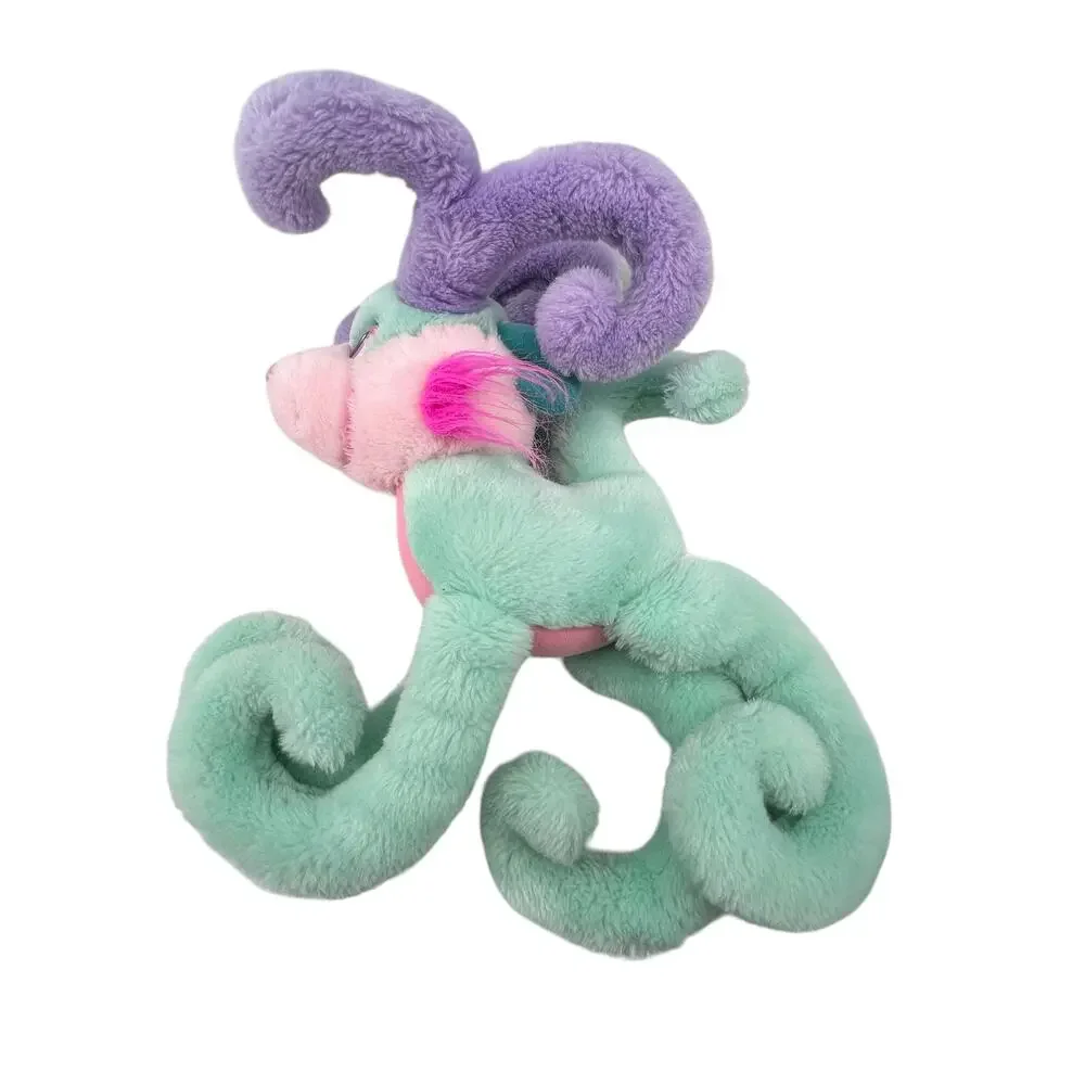 Hooks by Mattel Vintage Plush Stuffed Animal Deer 1987 Mint Green Curved Legs